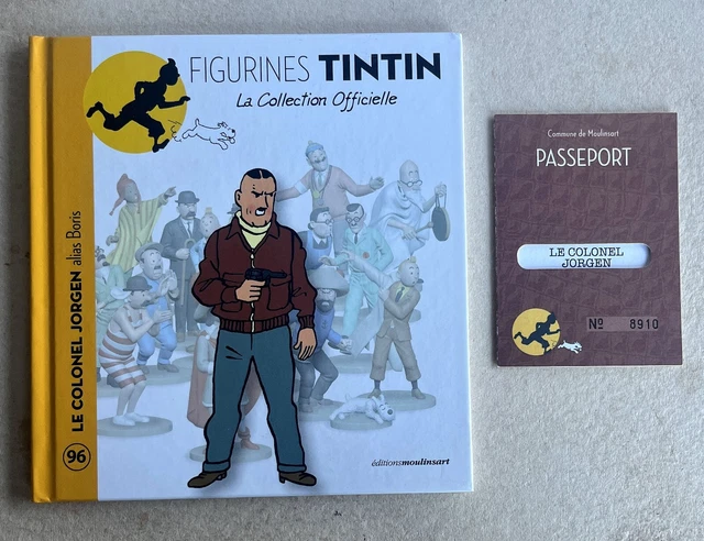 LIVRET D'ACCOMPAGNEMENT TINTIN n° 96 Le colonel Jorgen alias Boris ...