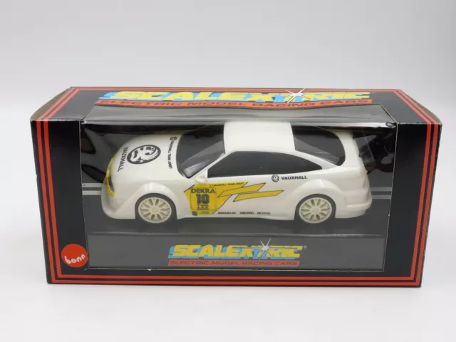 Scalextric Vauxhall Calibra Joest #10 slot car C632 1:32 MIB Hornby Scx