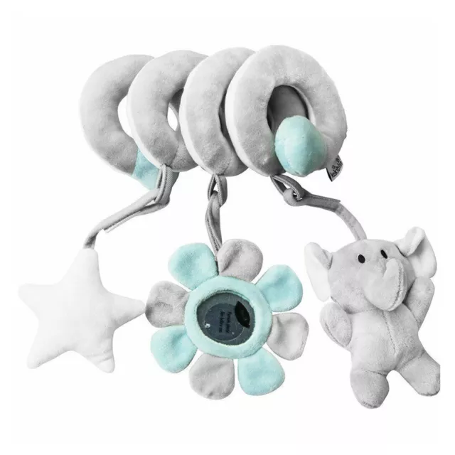 Newborn Baby Infant Activity Spiral Crib Stroller Pram Bed Car Seat Animal Toy