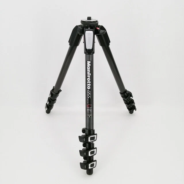 Manfrotto MT055CXPRO4 trépied en fibre de carbone sans rotule