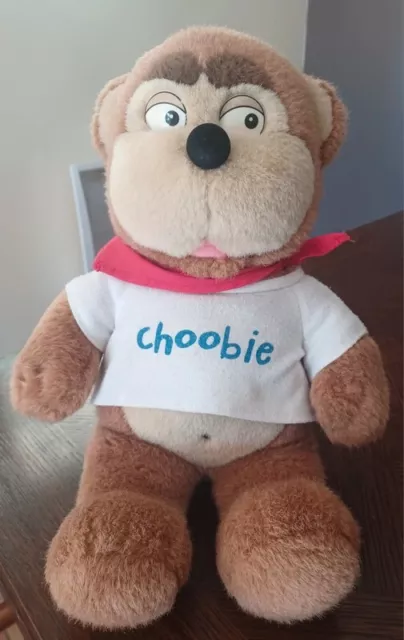 Ours Peluche Choobie Gemini 2003 Avec Étiquette  Tee Shirt Et Foulard Bon État