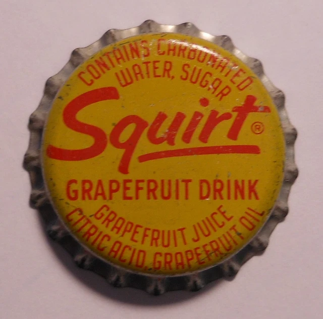 Vintage "Old" Squirt ..cork..unused..SODA BOTTLE CAP #2