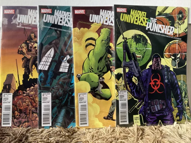 Marvel Universe Vs The Punisher #1, #2, #3, #4 - COMPLETE - (Marvel - 2010)