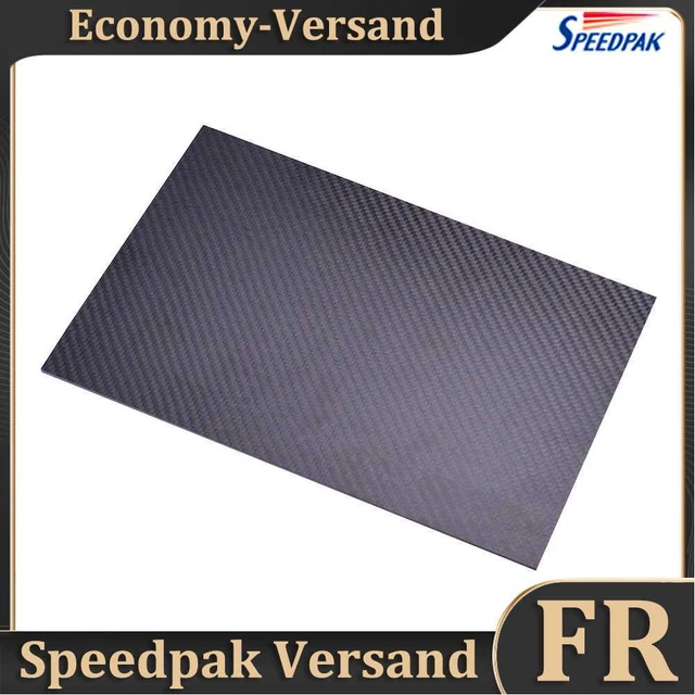 75x125mm 3K Carbon Fiber Plate Panel Sheets DIY Composite Material (3mm) Hot