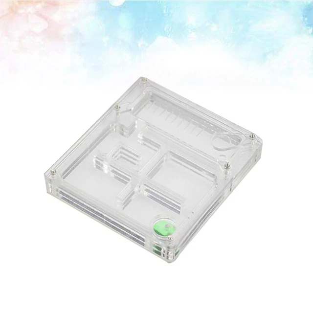 Caja de hormigas caja transparente granja de hormigas hábitat granja de hormigas castillo hábitat juguete educativo