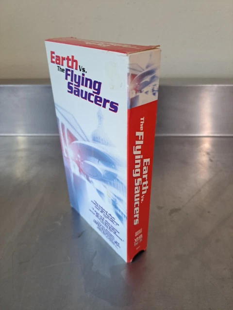 RARE BLOCKBUSTER COPY Earth vs the Flying Saucers VHS Video Tape £7.17 ...