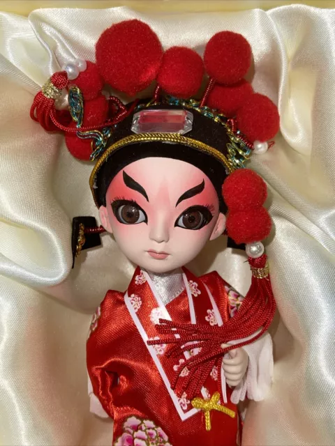 Peking Beijing Opera Character Doll Figure Boxed Figure Chinese