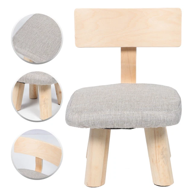 Sgabello Basso Per Bambini Sedia Biancheria Da Letto Cotone Bambino