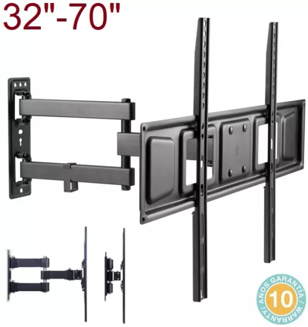 Soporte de pared para Tv LCD LED MONITOR televisor Giratorio 32" HASTA 70" 35kg