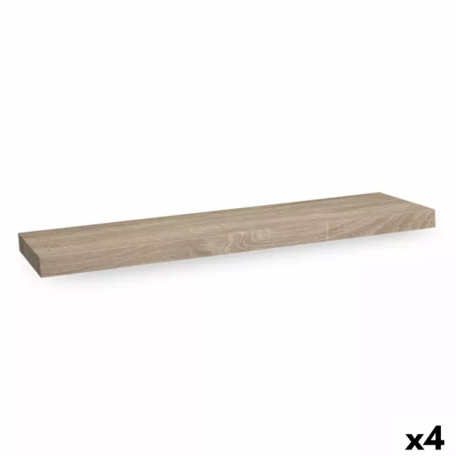 Regale Confortime Holz MDF Braun 23,5 x 80 x 3,8 cm [4 Stück]