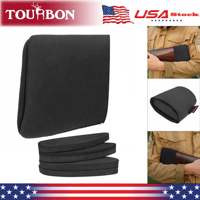 TOURBON SLIP ON Recoil Pad Rifle/Shotgun Crosse Sleeve Shooting