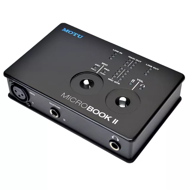 MOTU Microbook II USB Interfaz de Audio