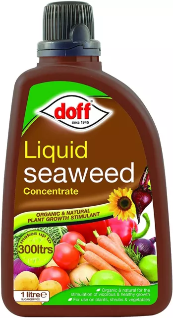 1L Doff Liquid Seaweed Organic Multipurpose Plant Feed Garden Food Fertiliser