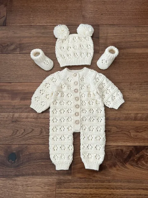 “Miami” Romper Set knitting pattern for Reborn doll 16 -22” or 0-3 Mth Old Baby