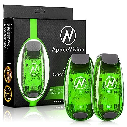 Apace Vision Lumières de sécurité à LED (lot de 2) avec cadeaux gratuits - Attac
