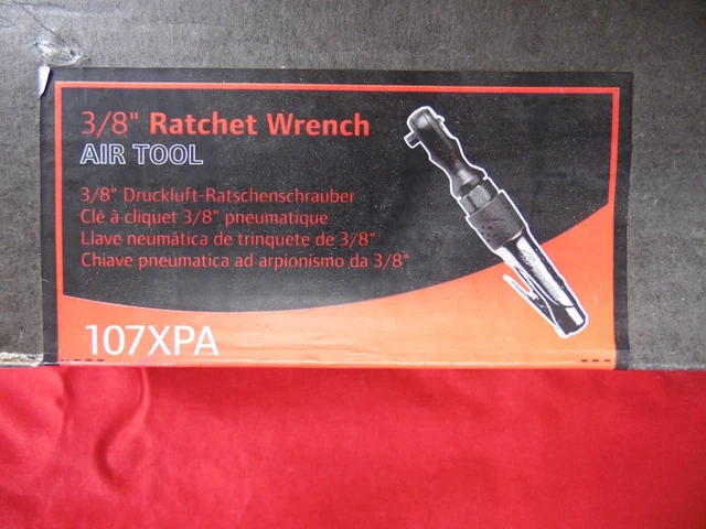 Ingersoll Rand 3/8" Drive Heavy Duty Air Ratchet Wrench Tool Pneumatic 107XPA 2