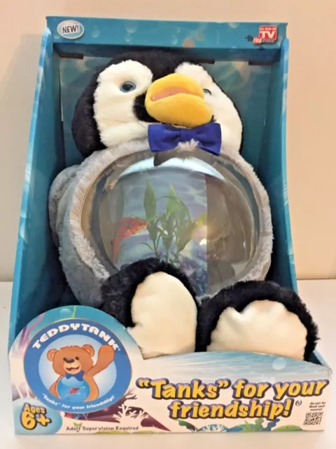 As Seen On TV Teddy Tank Tanks For Your Friendship Charming Penguin 6 Ages +
