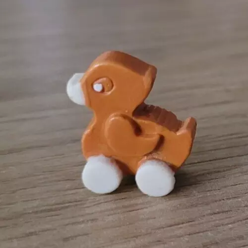 Fève - Canard à roulettes   ....    (Ref. 2117)