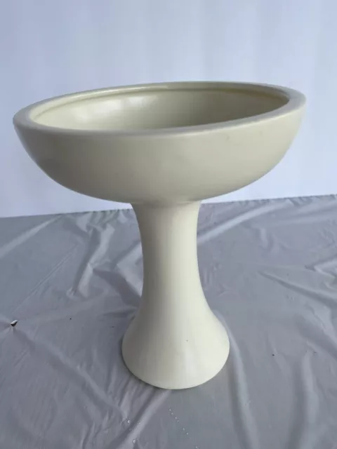 Vintage Haeger Pottery Mid Century Retro goblet vase planter w label
