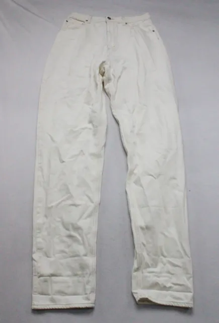 ASOS DESIGN Women's Tall Denim High Waist Mom Jeans RB7 White Size 30/36 NWT