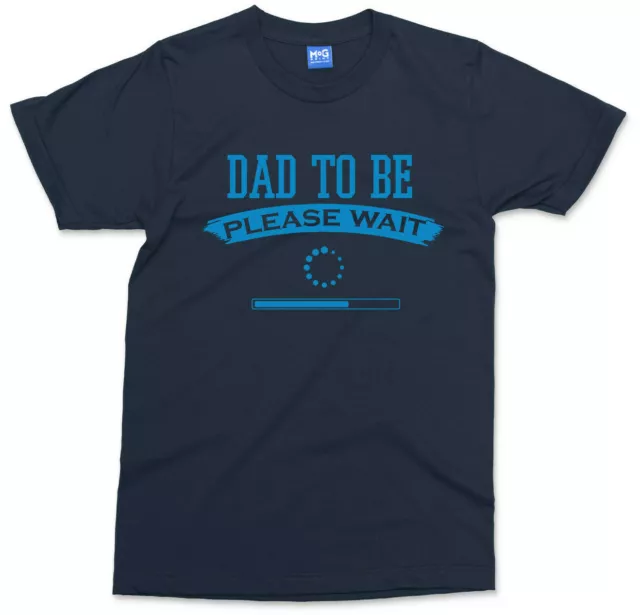 Dad To Be T shirt Funny New-born Baby Father Daddy Papa Gift Tee Present Top Men