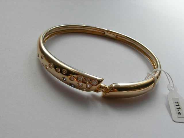 Bracelet Plaqué Or 18 Carats TED LAPIDUS - Neuf Sans Boîte D'origine