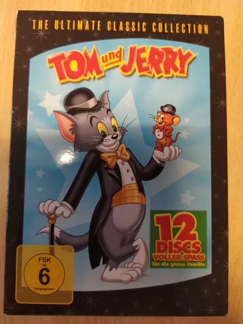 Tom und Jerry - The Ultimate Classic Collection # 12-DVD-BOX-NEU