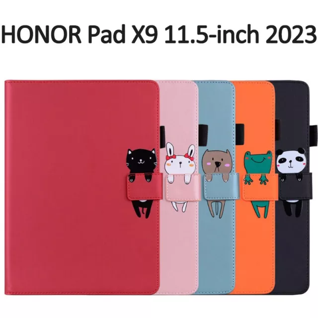 For HUAWEI HONOR Pad X9 11.5" 2023 Shockproof Leather Wallet Case Stand Cover