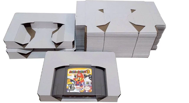 Game Boy Advance GBA Replacement Cardboard Insert Tray - SNES Style - Brand New Reproduction