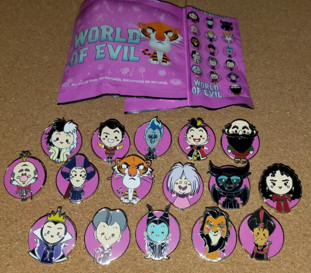 Disney Pins Marvel Kawaii Cuties Series 1 Complete Set Of 15 FREE SHIPPING