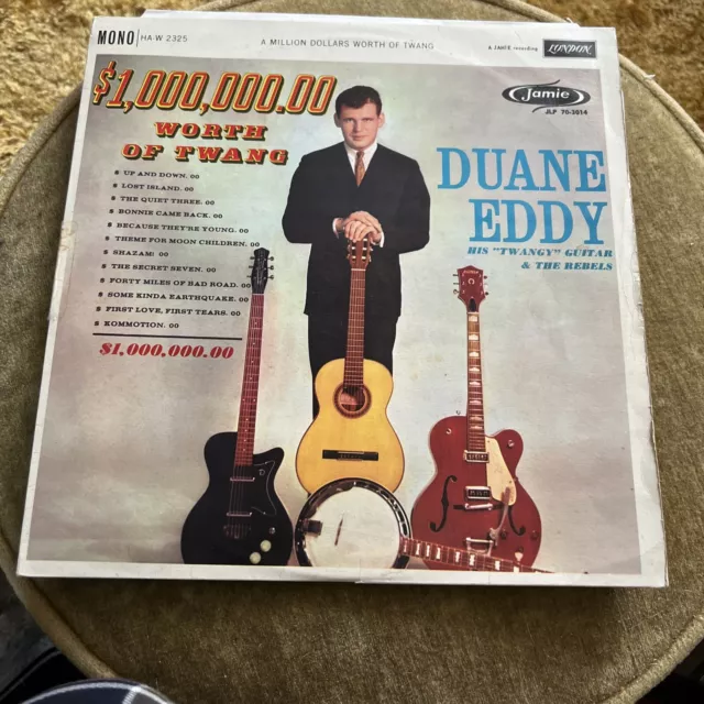 Duane Eddy Million Dollar Wert Von Twang 1961 Uk London Vinyl Lp Haw.2325