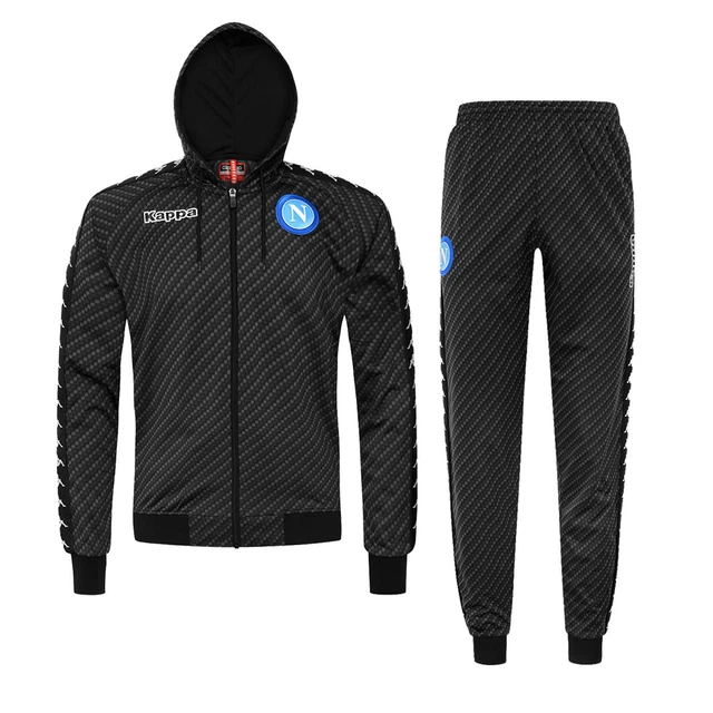 TUTA UFFICIALE SSC Napoli banda collezione KARBON kappa 2017