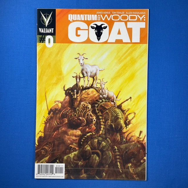 Quantum and Woody: Goat #0 Cover A Valiant Entertainment 2014 Comic Book