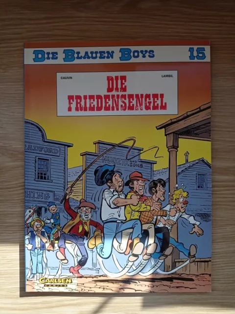 Die Blauen Boys # 15 - Die Friedensengel - Cauvin / Lambil - 1. A. - gut