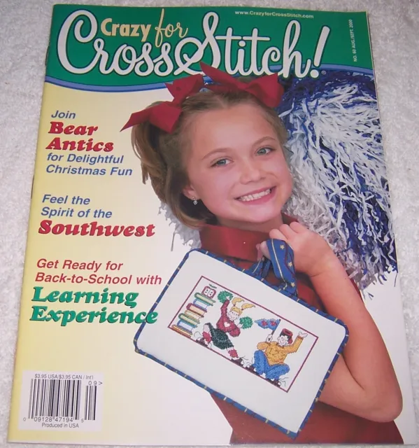 Crazy for Cross Stitch! Magazine August/September 2000