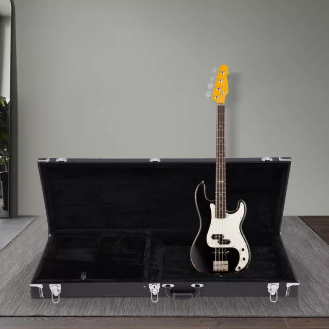 E-Gitarren E-Gitarrenkoffer E-Gitarren Case Rechteckig Gitarrenbox Mit Schlüssel