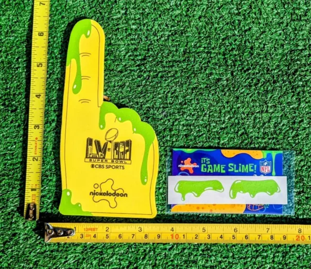 2024 SUPER BOWL VEGAS LVIII 49ers Chiefs Nickelodeon Game Slime