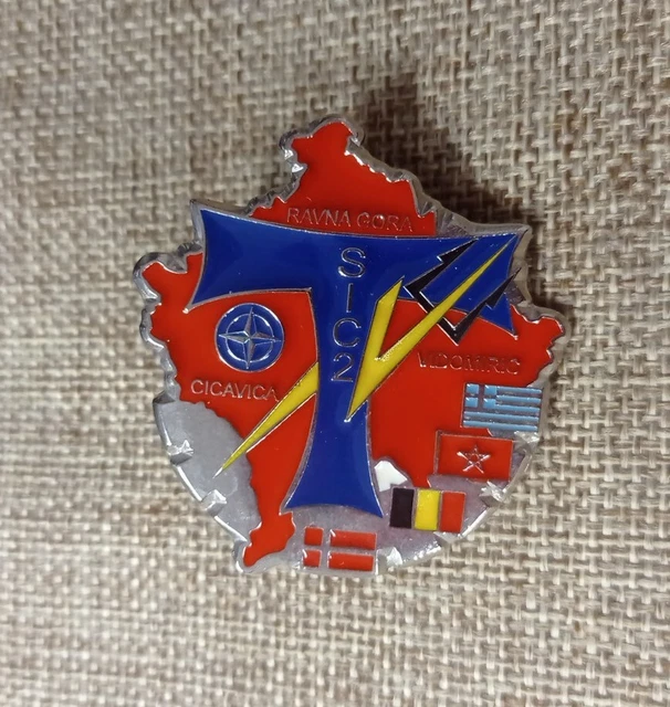 Insigne OPEX G.T. Transmissions / SERVAL 2 - 43 RT - Armée Française