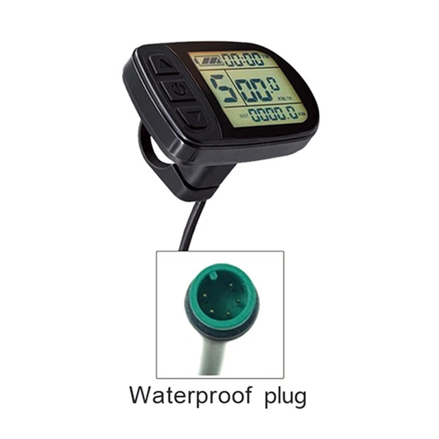 Écran LCD Nagoyuki KT-LCD5 Pour Vélo Électrique - 24V/48V/72V, 5 Broches
