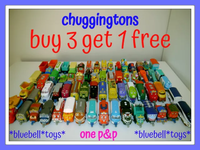 Chuggington Trains Druckguss & Kunststoff Tragetasche Stapel Spur KAUFEN 3 1 KOSTENLOS erhalten