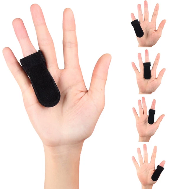 FINGER SPLINT SUPPORT Brace Pain Relief Trigger Fixing Straightener