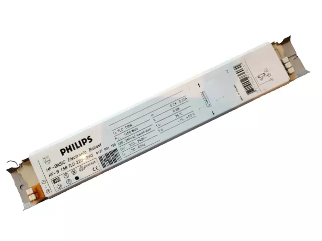 Philips EVG Vorschaltgerät HF-B 158 TLD für 1x58W Nr. 9137 001 123/Nr.00580B-814