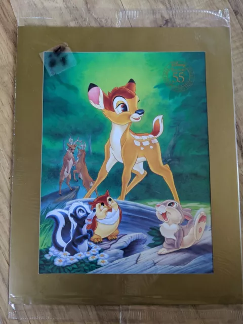 1997 Disney 55th Anniversary Bambi Poster - Sealed