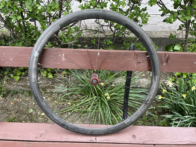 RUOTA CERCHIO ANTERIORE carbonio Miche Supertype crono corsa 40 mm