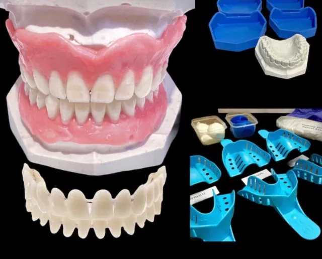 DIY DENTURE KIT!!! Includes ALL the supplies to make your new smile! (Partial)