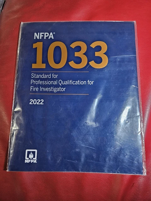 NFPA 1033 STANDARD for Professional Qualifications for Fire ...