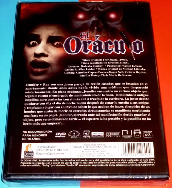 EL ORACULO / THE ORACLE (Dvd R2) English Español / Precintada Sealed. El Oráculo 3