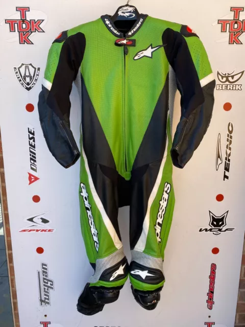 Alpinestars tuta da corsa originale replica one piece con gobba uk 42 euro 52