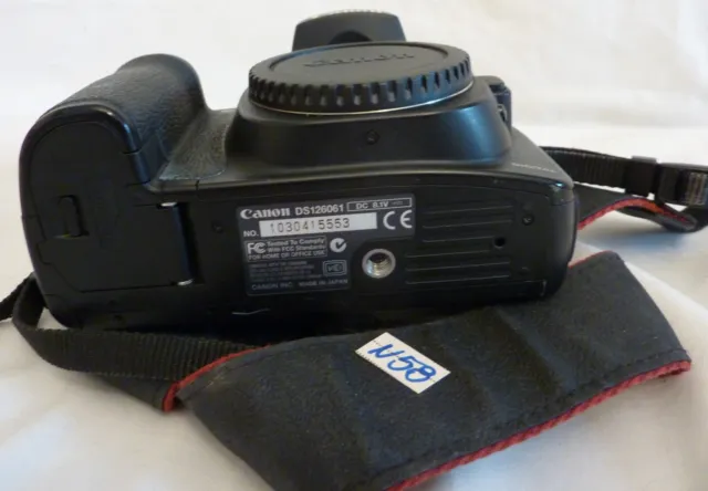 Canon Eos 20D Digital Kamera; Body-Gehäuse (N58)