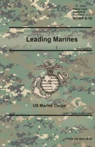 Marine Corps Warfighting Publication 6-1- paperback, US Marine Corps, 1091428395